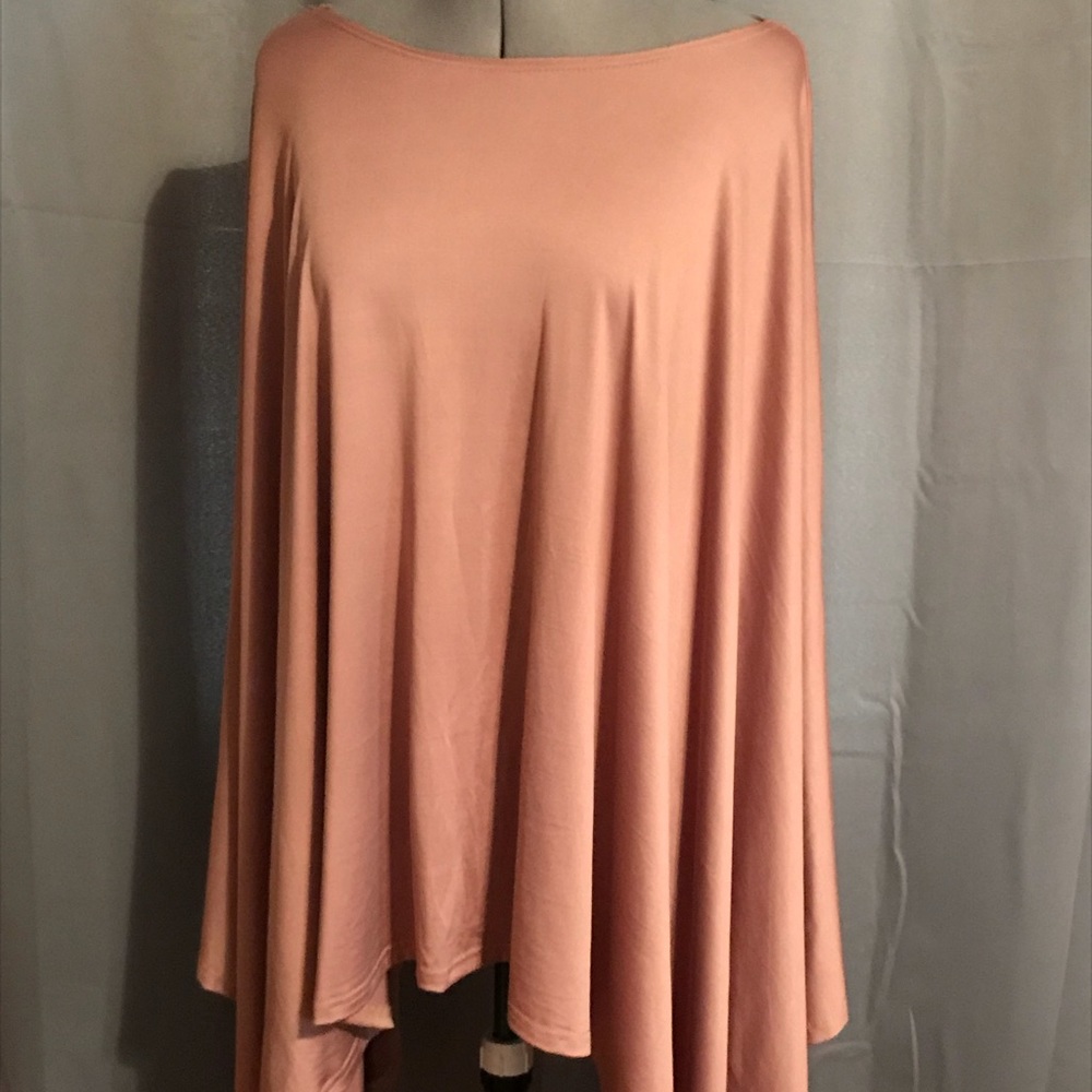 Bat winged golden caped poncho NOT FOR SALE